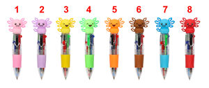 Bolígrafo de Plástico de Cuatro Colores con Diseño de Dibujos Animados, Personalizable con Logotipo, para Publicidad, Regalo de Papelería Multicolor con Temática Animal - Product Image 6