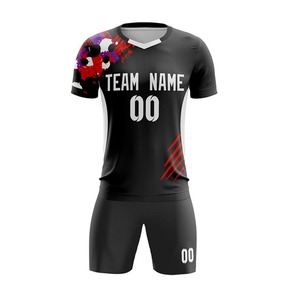 Camiseta de Fútbol Personalizada, Transpirable, 100% Poliéster, con Diseños Impresos Digitalmente, Logotipo, Uniforme de Equipo - Product Image 2