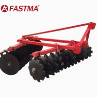1BQX-1.1 Herse à disques légère polyvalente pour la culture en petite exploitation agricole, montée sur tracteur professionnel