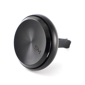 Diffuseur de voiture en alliage personnalisé de luxe moderne, finition mate blanc noir avancée, clip de ventilation de <span class=keywords><strong>parfum</strong></span>, rafraîchisseur portable, aromathérapie longue durée - Product Image 1