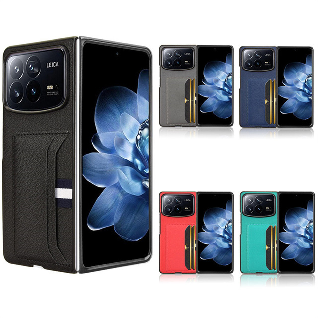 Best Selling   PU Leather Wallet Card Holder Case for Xiaomi Mix Fold 4 phone case