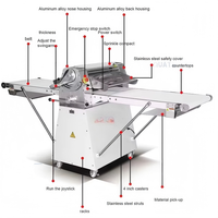 Machine à étaler la pâte pour la cuisine, pour un usage domestique, fabrication automatique de pain, de pâtisserie et de nouilles