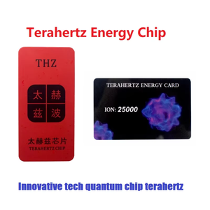 Diseño de logotipo personalizado Chip de tarjeta Terahertz Tarjeta de energía negativa escalar de energía cuántica buena para el cuidado del cuerpo Tarjeta de bioenergía - Product Image 5