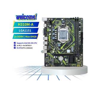 PANDL Neues H310-Motherboard unterstützt Zwei kanal DDR4-RAM NVMe <span class=keywords><strong>M</strong></span>.<span class=keywords><strong>2</strong></span> SATA3.0 Intel LGA1151-Sockel für Desktop-CPU - Product Image 1