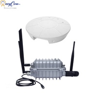 HoneyComm HCBG01 Sistema de Posicionamiento en Interiores RTLS, MQTT TCP 4G LTE IoT, Punto de Acceso Inteligente, Receptor Ibeacon, Beacon BLE, Gateway Wifi