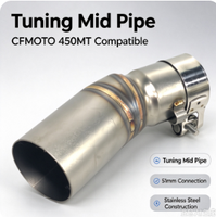 Système d'échappement complet de course modifié de qualité européenne pour moto V8, compatible JOG V8, DIO, BWS, ZX, DIO90, RR, DIO 26AA, ZX 26AA