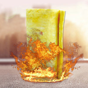 Panneau ignifuge carré <span class=keywords><strong>en</strong></span> <span class=keywords><strong>laine</strong></span> <span class=keywords><strong>de</strong></span> <span class=keywords><strong>verre</strong></span> centrifugée, avec revêtement <span class=keywords><strong>en</strong></span> aluminium, design moderne, résistant aux flammes - Product Image 5