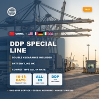 Transitaire professionnel de conteneurs de 20 pieds et 40 pieds, service porte-à-porte de Shenzhen vers l'Irlande, la Belgique, la Roumanie, le Maroc, la Pologne