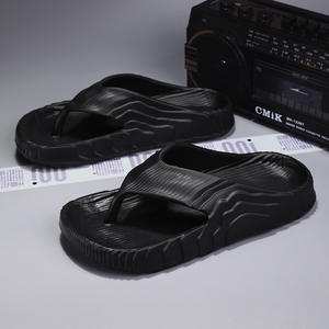 Gran oferta, chanclas abiertas transpirables de doble uso, <span class=keywords><strong>sandalias</strong></span> de verano informales con patrón de <span class=keywords><strong>montaña</strong></span> EVA, antideslizantes, resistentes al desgaste para seco y húmedo - Product Image 3