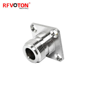 L16 <span class=keywords><strong>n</strong></span> סוג נקבה ג 'ק 4-חור פלאנג' מחבר שקע ריתוך ריתוך לוח שלדת משלוח מהיר מחברים Rf מחברים - Product Image 6