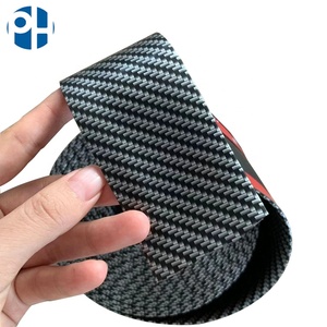 Carbon Fiber Rubber <strong>Car</strong> <strong>Door</strong> Entry Sill Guard Scuff Plate <strong>Protectors</strong> 3CM/5CM/7CM/10CM Thick Front Rear Bumper Seal Body Kits - Product Image 3