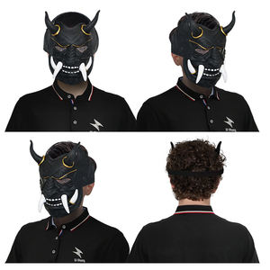 Grosir topeng hantu seram karnaval Halloween topeng pejuang hantu berteriak topeng dewasa topeng lateks wajah Raja Hantu - Product Image 3