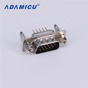 Connecteurs secondaires D à 15 broches pour le contrôle du projecteur PCB Board Header Through-Hole Straight Pins Plug Male Serial Port Connectors - Product Image 4
