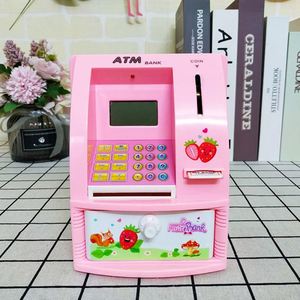 Nhựa tiền tiết kiệm ngân hàng, đồ chơi mật khẩu máy atm Piggy ngân hàng an toàn hộp cho trẻ em điện tử Piggy Ngân hàng mini ATM đồ chơi/ - Product Image 6