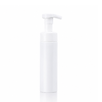 Flacon pompe moussant cosmétique rechargeable en PET blanc de 100 ml, 120 ml, 150 ml, 200 ml pour désinfectant pour les mains et nettoyant visage