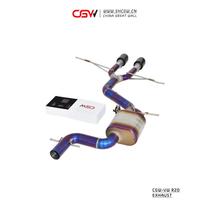 Sistema <span class=keywords><strong>de</strong></span> Escape Catback <span class=keywords><strong>de</strong></span> Titanio con Sonido Potente para VW MK6 R20 2.0T con Silenciador <span class=keywords><strong>de</strong></span> Resonador Grande para Evitar el Sonido <span class=keywords><strong>de</strong></span> Dron - Product Image 2