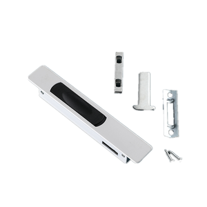 Nhôm kính cửa sổ trượt cửa sổ chốt cửa sổ nhôm khóa với nhựa màu đen Phụ kiện nhôm thiết kế đồ họa 2 năm - Product Image 1