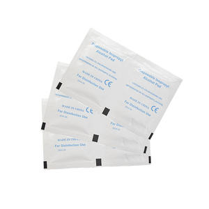 Toallitas Desinfectantes con 70% de <span class=keywords><strong>Alcohol</strong></span>, 100 Unidades, Almohadillas de Algodón con Isopropanol para Cuidado de <span class=keywords><strong>Heridas</strong></span> y Esterilización, Personalizables - Product Image 1