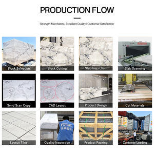 Dalles de marbre blanc Pandora naturel en gros, taille personnalisée, dalle de marbre Patagonia, carrelage, pierre de luxe, marbre brésilien Pandora - Product Image 6