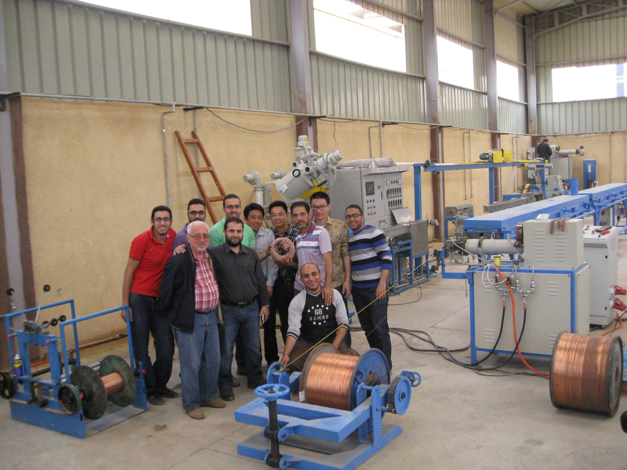 Outdoor Optical Fiber Wire and Cable Extrusion Machine cable making machine Affordable Brazil Market