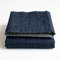 Tissu denim en sergé de coton brut teint en fil, poids moyen et lourd, Lizhi, non blanchi, sans bords coupés, pour la confection de vêtements