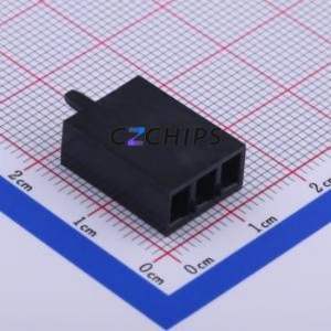 87159-4 Housing (Wire-to-Board / Wire-to-Wire) P=3.96mm Connector 1x3P 3.96mm 1 3 - Product Image 2