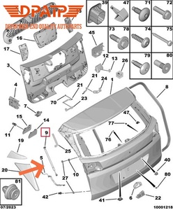 Accesorios para Auto, Elevador Automático de Puerta Trasera, Kit de Puerta Trasera Eléctrica 9809682180 9830770280 para Peugeot 308 (Fase 2 / L2) - Product Image 3