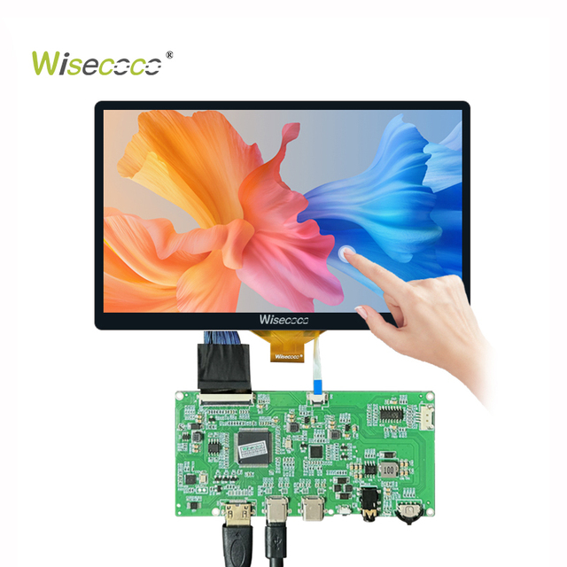 7 Inch 1920x1080 FHD IPS 120Hz TFT LCD Display 500 Nits Brightness Panel Raspberry Pi Touchscreen with EDP Driver Board