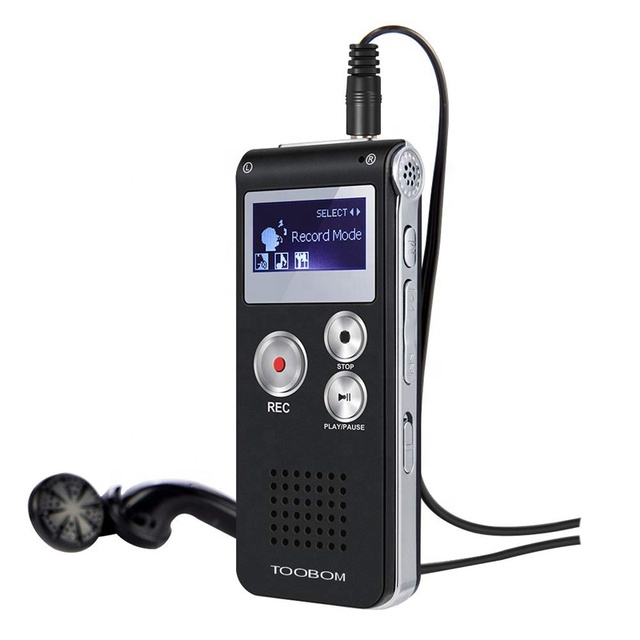 High Definition Sound Recording Far Distance Digital Voice Recorder Dictaphone with MP3 8GB Memory Type-C Connector SK012