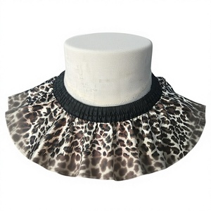 Cape de coiffure 160*140mm en satin imprimé léopard, <span class=keywords><strong>anti</strong></span>-adhérence aux cheveux, <span class=keywords><strong>anti</strong></span>-salissure, grande taille - Product Image 3