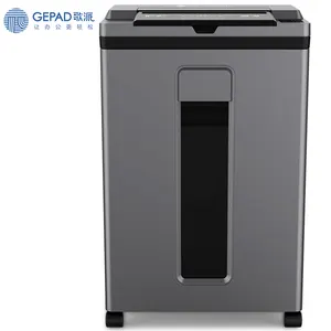 Broyeur Gepad GS-9200 de bonne qualité, alimentation automatique 200 feuilles alimentation manuelle 8 feuilles Micro Cut 2x10mm broyeur de papier