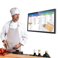Sistema de Pantalla Táctil para Cocina KDS IP65, 15, 15.6, 21, 21.5, 24 Pulgadas, 8GB, 128GB, Gestión de Comedores, Punto de Venta para Restaurantes