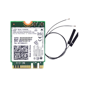 Tarjeta de red inalámbrica de doble banda 3165NGW Intel 3165AC 433Mbps 2.4G/5Ghz BT4.2 M.2 NGFF 802.11ac Adaptador WiFi <span class=keywords><strong>Wlan</strong></span> - Product Image 1