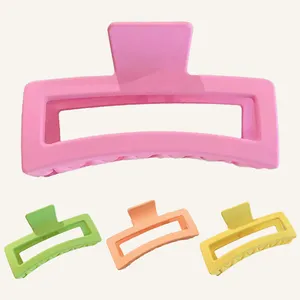 Sewingman 23SM9040 Wholesales Professional Supplier Candy Color Jumbo Hair Claw Clips