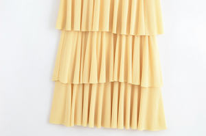 KAR & OT ZA <span class=keywords><strong>Robe</strong></span> à bretelles fines et ajustables pour femmes, avec nœud décoratif en couches, col en V, été 2025, 5039212 - Product Image 5