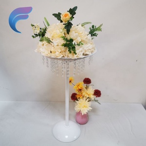 Accesorios DE BODA Adornos Guía de carretera Jarrón de hierro galvanizado Centros de mesa Soporte de flores moderno de alta calidad - Product Image 3