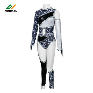 Équipe d'entraînement de compétition personnalisée pour filles OEM Performance Wear Cheerleading Dance Wear Majorette Dance Uniform - Product Image 5