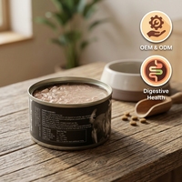 Nourriture humide en conserve pour chien 85g, avec probiotiques et prébiotiques, soin digestif quotidien, vente en gros d'usine