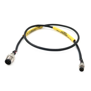 YZCONN Özelleştirilmiş Çok Satan 10 Pinli Kablo PVC/PUR Titreşim Sensörü Kablosu Su Geçirmez M12 Dişi Konnektör Kablosu - Product Image 3