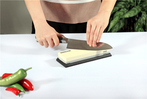 オイルストーン両面セラミックナイフ研ぎ石セット400/1000/6000砥石日本ウェットストーンナイフ研ぎ器キット - Product Image 2