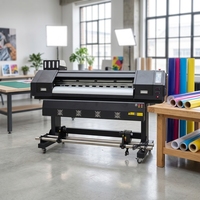 Mesin Press Panas Sublimasi Allprint Certified 5 in 1 Combo XP600 Printer Label Flex Support Baru untuk Kaos, Topi, Penggunaan Bisnis
