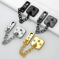 Meubles modernes sans clé porte coulissante chaîne boulon serrure sécurité garde loquet pour chambre maison hôtel