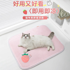 <b>Cat</b> <b>Cooling</b> Mat Rectangle Summer Pet Mat <b>Cooling</b> <b>Pad</b> For <b>Cats</b> Sleeping Mat With Avocado Design - Product Image 3