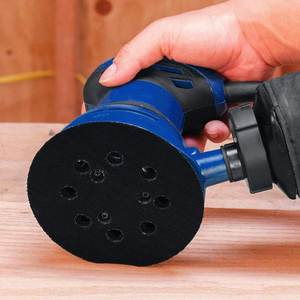 5 Inches 125 MM 8-Hole Back-up Sanding Pad <strong>3</strong>/4 Nails <strong>Hook</strong> <strong>and</strong> <strong>Loop</strong> Sander Backing Pad for Electric Grinder Orbital Sander - Product Image 5