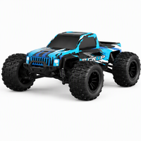 Camion de course RC électrique 4x4 à moteur brushless à l'échelle 1:16, 70 km/h, véhicule tout-terrain entièrement proportionnel, avec chargeur inclus, boîte cadeau