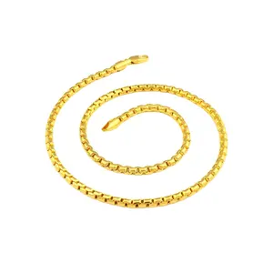JH Hot Sale Trendy Poprular Classic Großhandel 18 Karat vergoldeten Schmuck für Geschenk Fashion Box Halskette