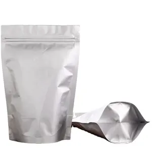 Aluminum Foil Self Sealing Nuts and Beef Granule Food Packaging Sealed Zipper Self-supporting Bag