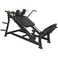 Nouvelle conception de rack de musculation de sécurité à usage commercial, presse à jambes à 45 degrés, équipement de fitness fonctionnel, machine à squat en acier durable