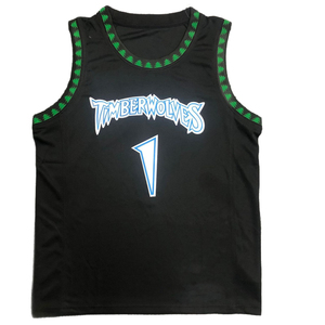 Presse à chaud personnalisée en gros Minnesota Timberwolves # 5 # 25 # Maillot de basketball unisexe en maille poly respirante à manches courtes pour adulte – Vente transfrontalière - Product Image 5