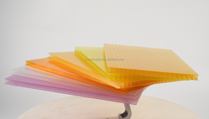 Panel hueco celular colorido extruido Anti-UV personalizado, hojas <span class=keywords><strong>de</strong></span> <span class=keywords><strong>Policarbonato</strong></span> <span class=keywords><strong>alveolar</strong></span> <span class=keywords><strong>de</strong></span> <span class=keywords><strong>policarbonato</strong></span> duraderas para <span class=keywords><strong>techo</strong></span> - Product Image 5